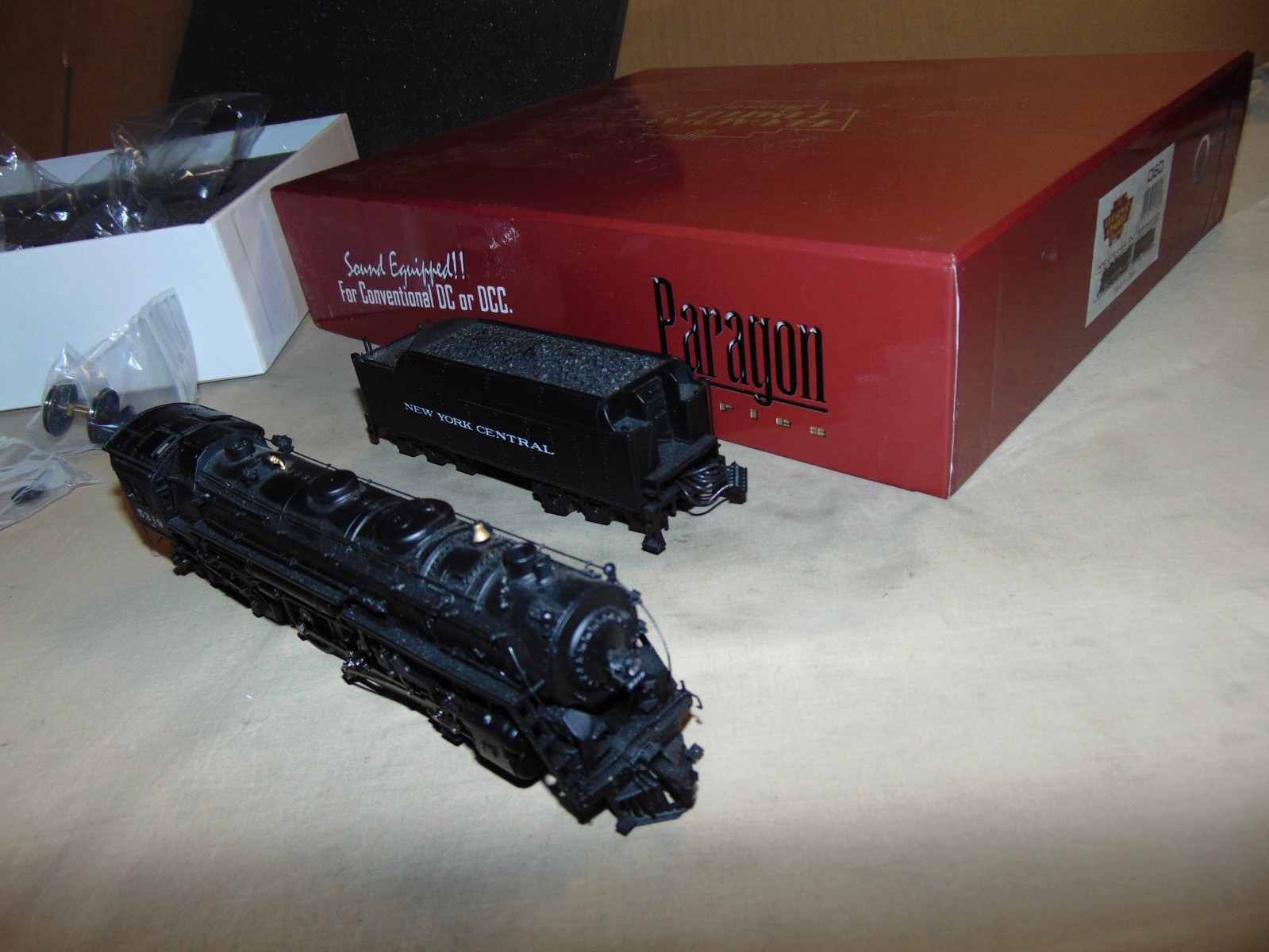 BROADWAY LIMITED HO 060 NEW YORK CENTRAL 4-6-4 5319 STEAM WITH DCC & SOUND+BOX