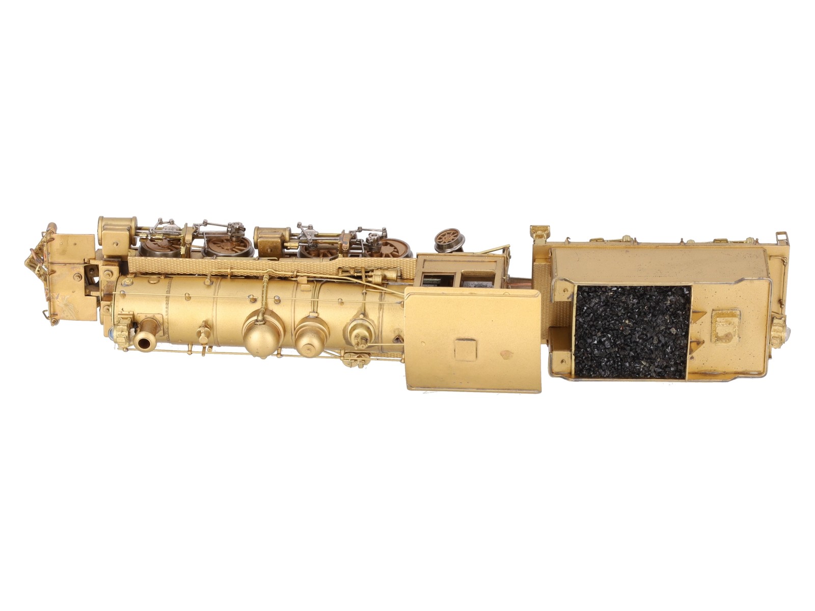 Akane HO Scale BRASS Baldwin 2-4-4-2 Steam Locomotive & Tender EX/Box