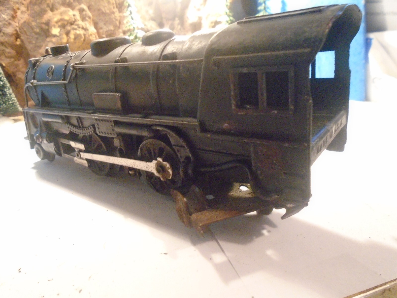 MARX VINTAGE DIECAST No 999, 2-4-2 LOCO WITH STEEL TENDER,TRACK TESTED 5-208-5