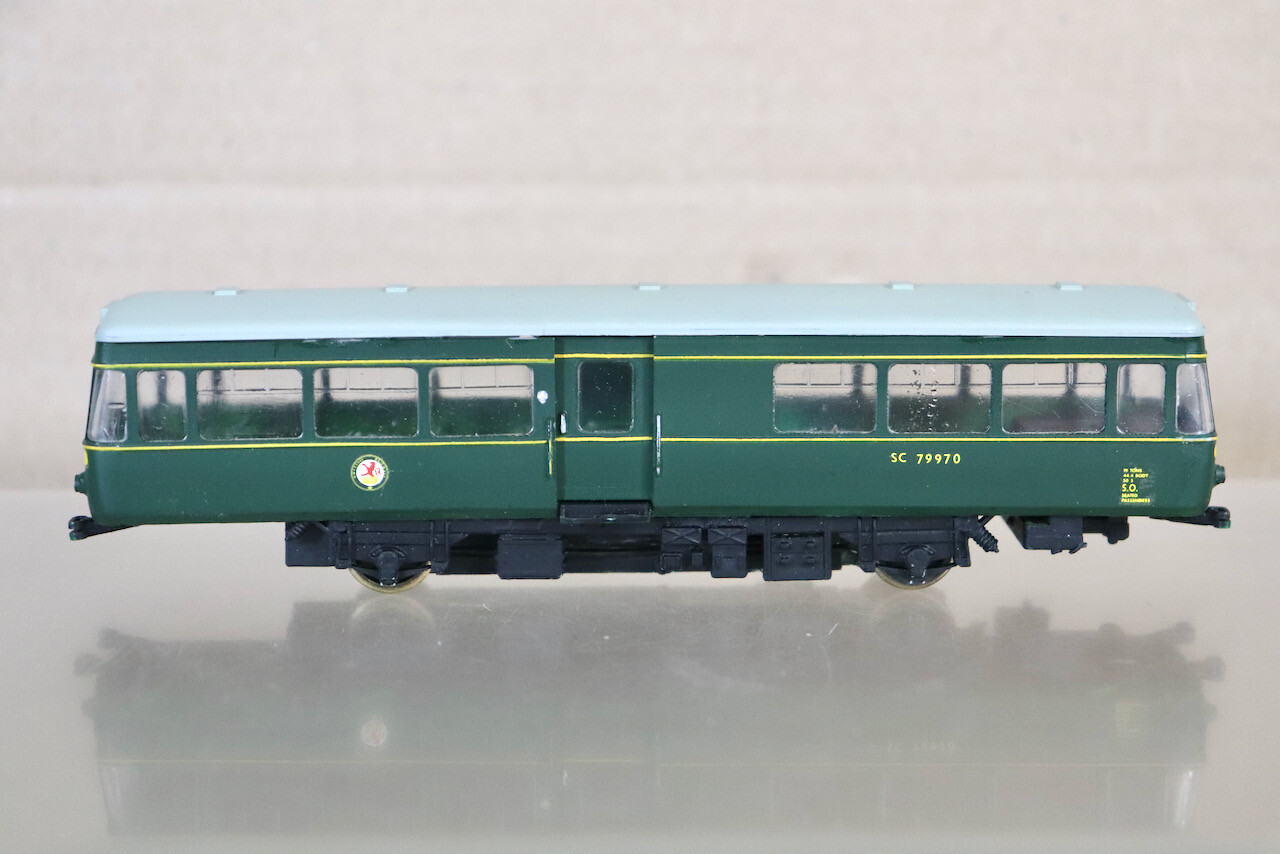SILVER FOX MODELS BR GREEN 0-4-0 DIESEL RAILBUS LOCO MOTIVE SC 79970 LARBERT nz