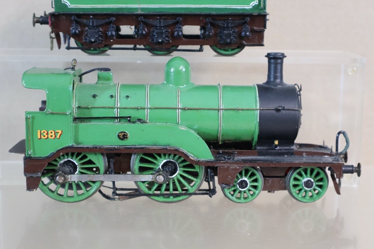 LEEDS KIT BUILT O GAUGE 3 RAIL GNR 4-4-0 ROBINSON CLASS D2 LOCOMOTIVE 1387 oi
