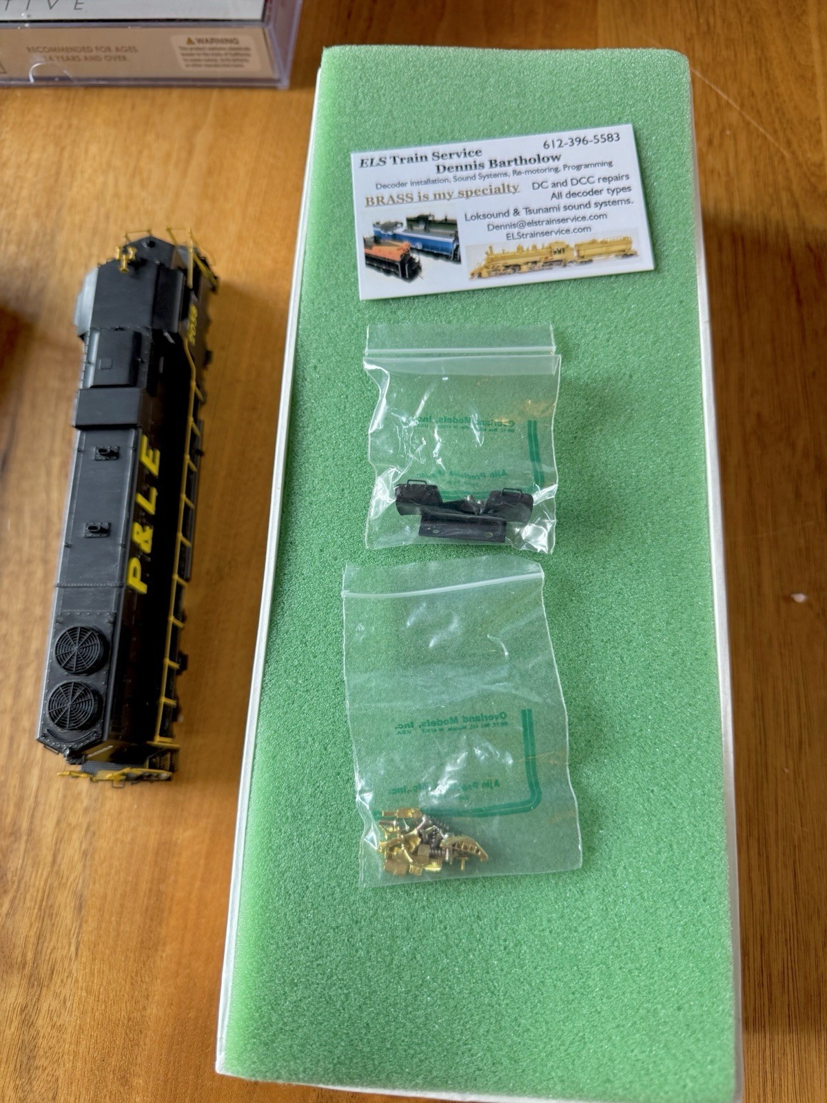 HO Scale Brass OMI GP38-2 Low Hood P & LE #2058 Diesel Locomotives LNIB