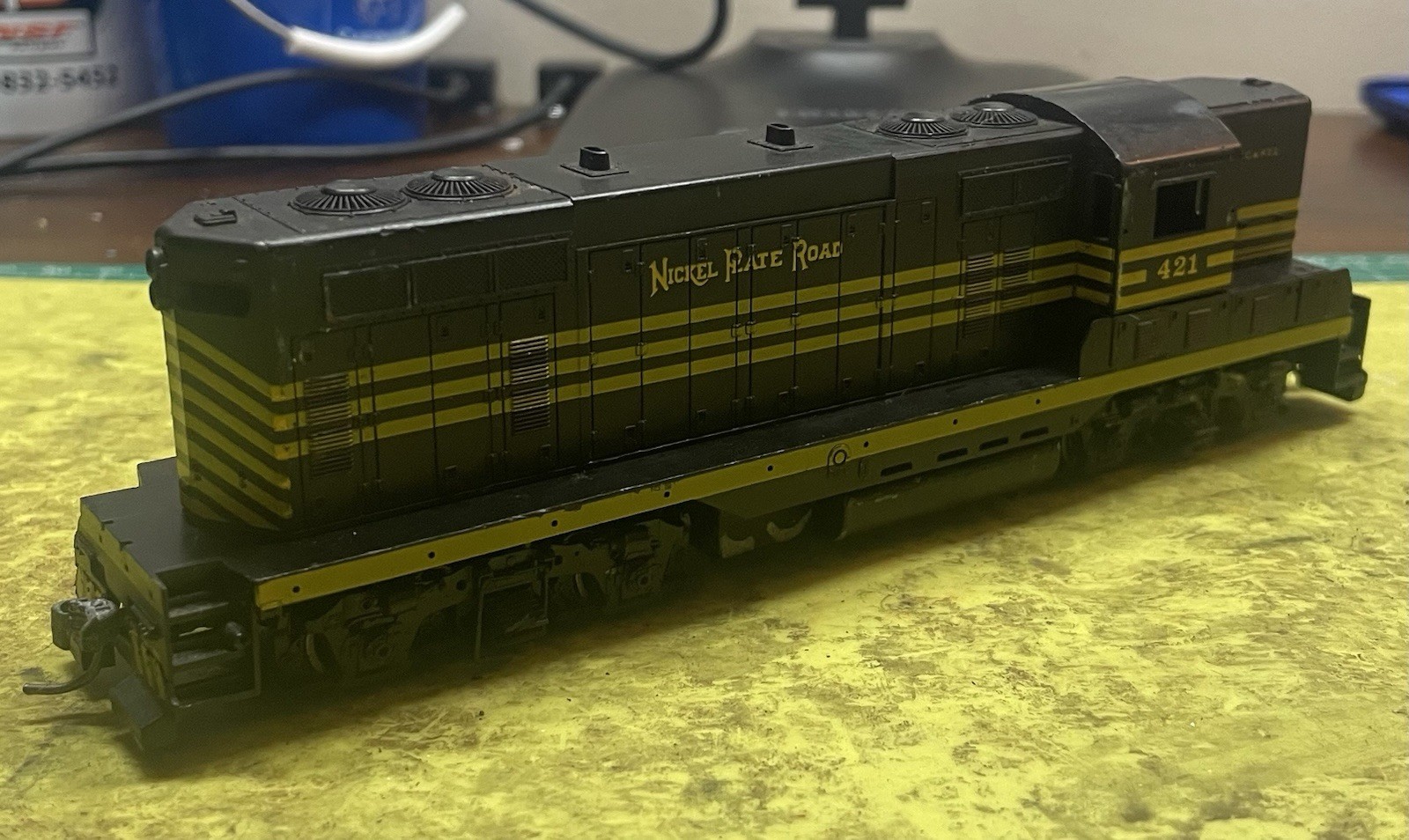 Athearn Nickel Plate Road GP-9 #421 Mashima Locomotive Engine Serviced Lot A95