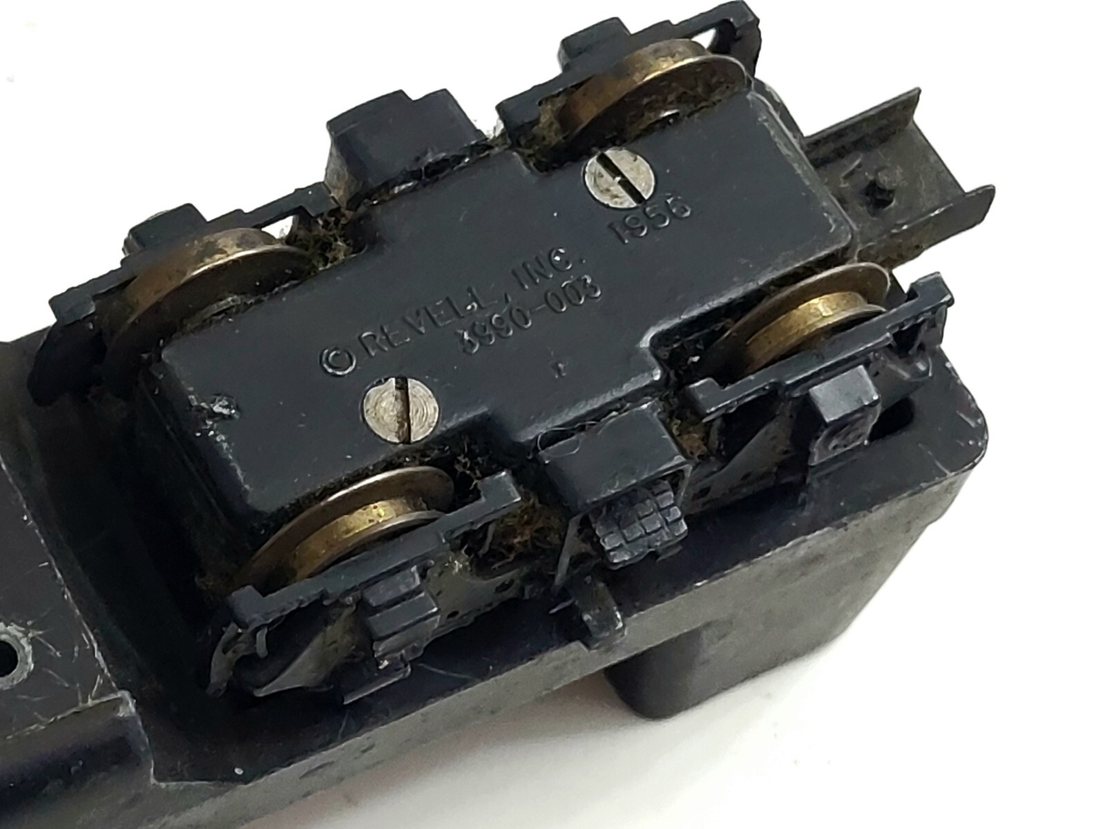 VINTAGE REVELL 1956 3990-003 LOCOMOTIVE CHASSIS ONLY METAL HO – SEE PICS