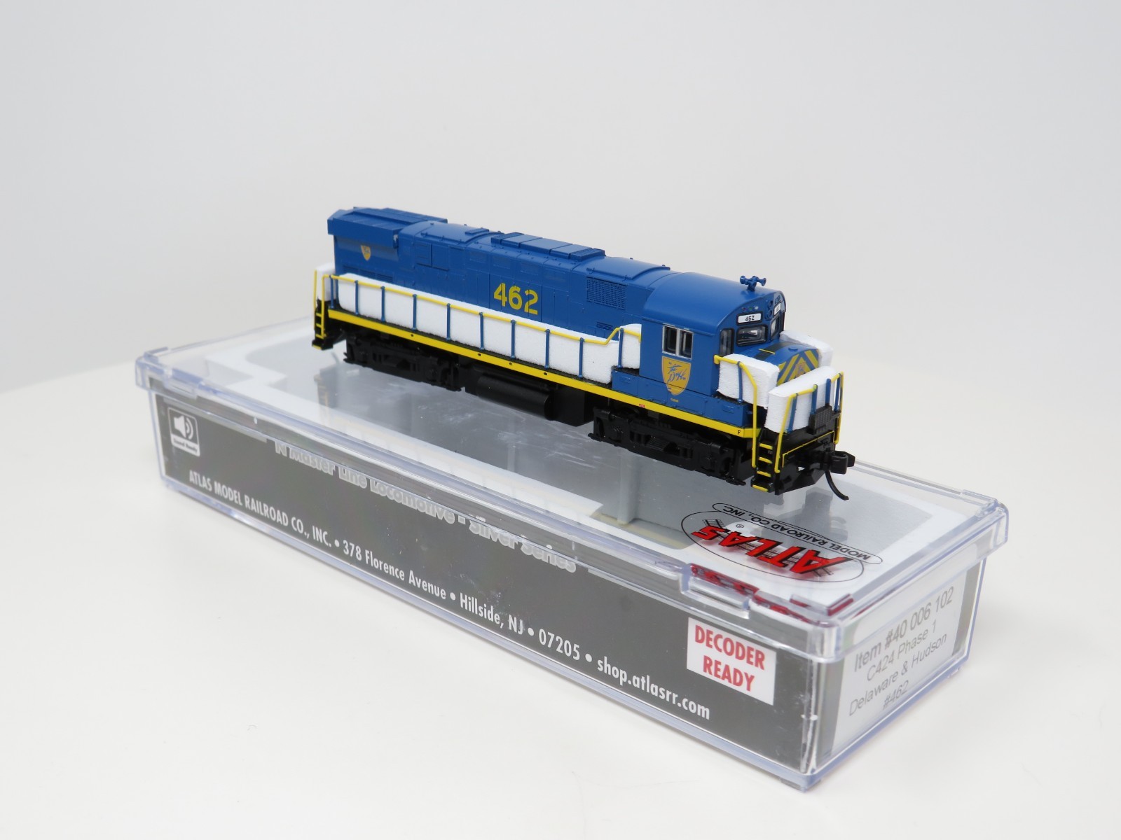 Atlas N 40006102 Delaware & Hudson D&H #462 ALCO C424 Diesel Locomotive