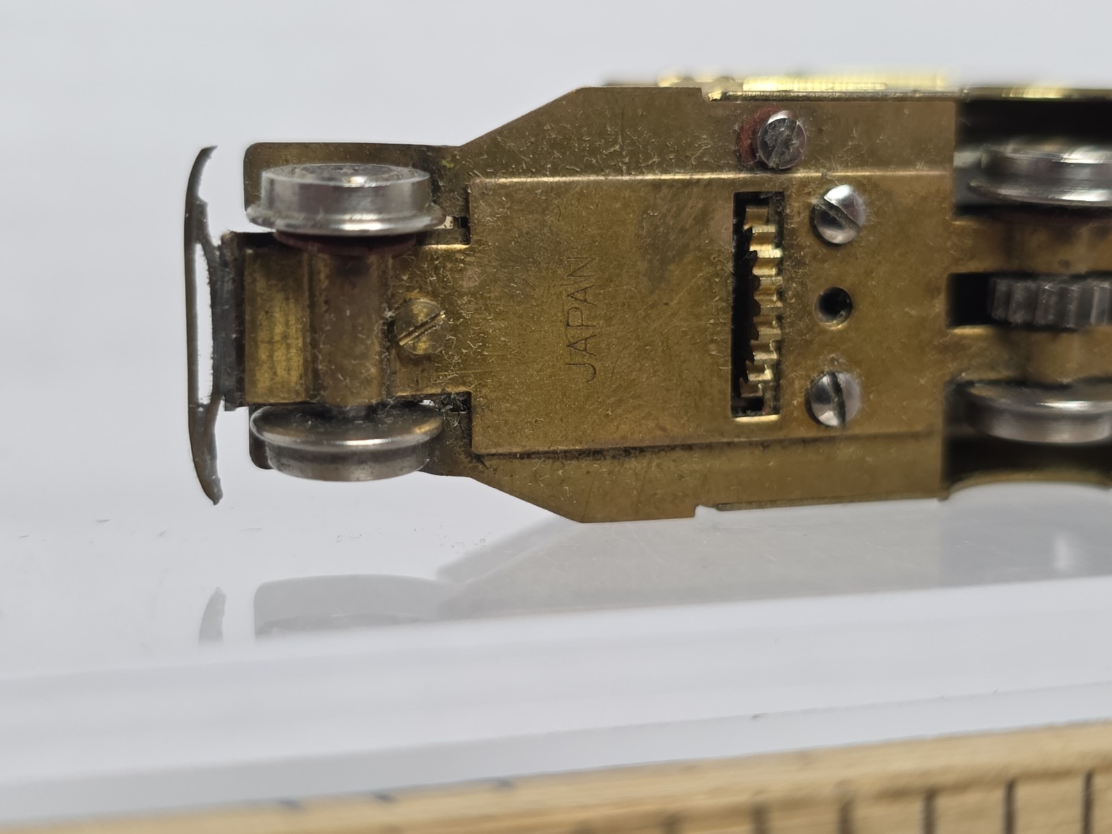 KMT Models? HOn3 Brass Rail Truck Runs Made In Japan Hi-Rail