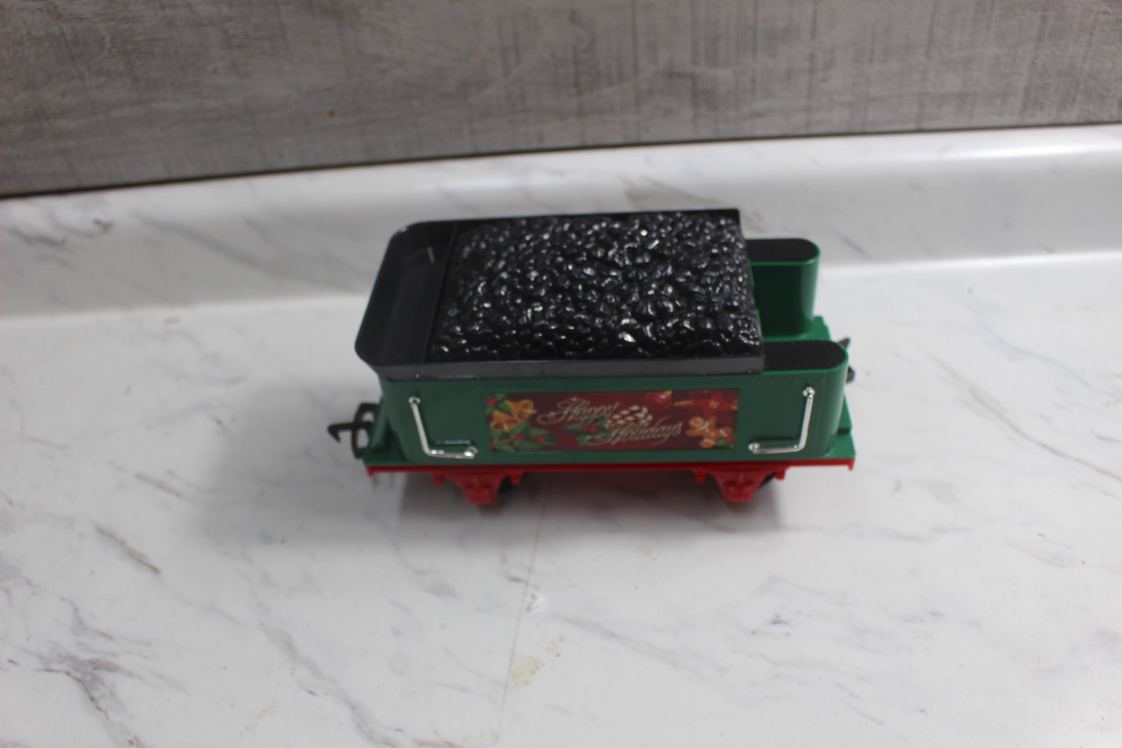 EZ TEC Christmas Happy Holidays Express Train coal tender replacement