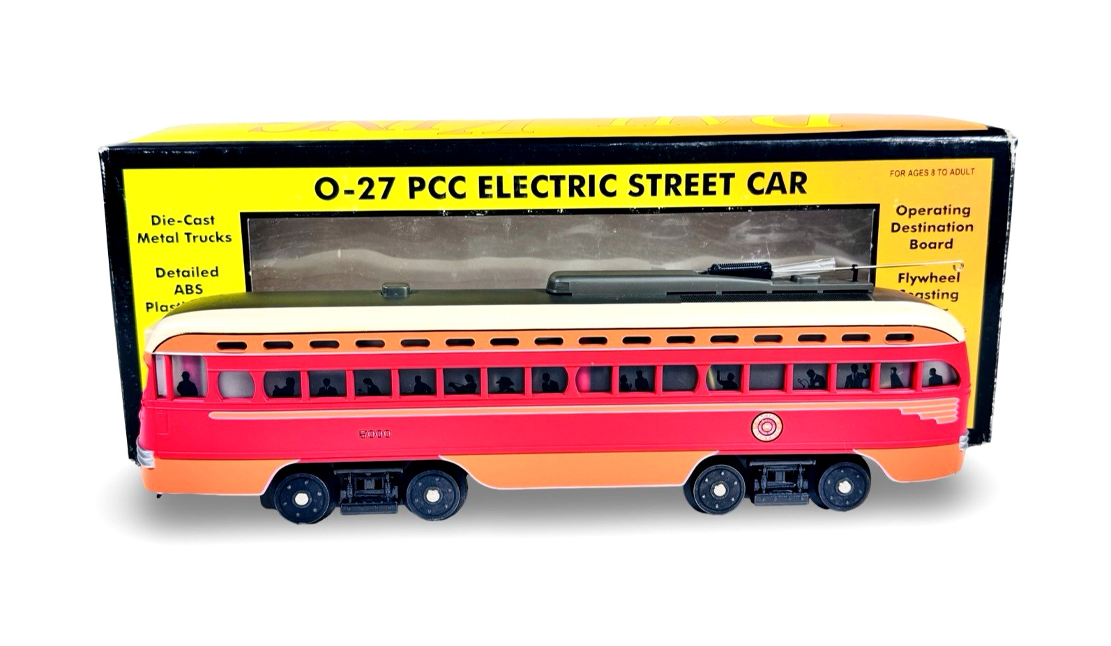 30-2513-1 MTH O-Gauge Pacific PCC Electric Street Car w/PS1 & BCR