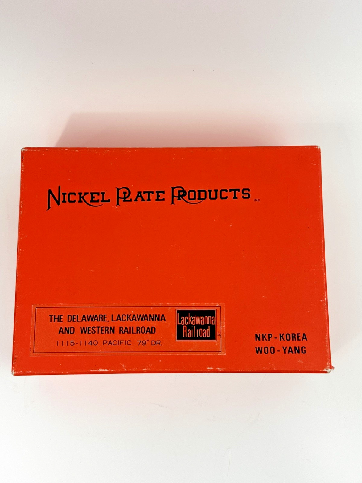 Nickle Plate Products DL&W N-6 HO Brass Pacific 4-6-2 Locomotive and Tender
