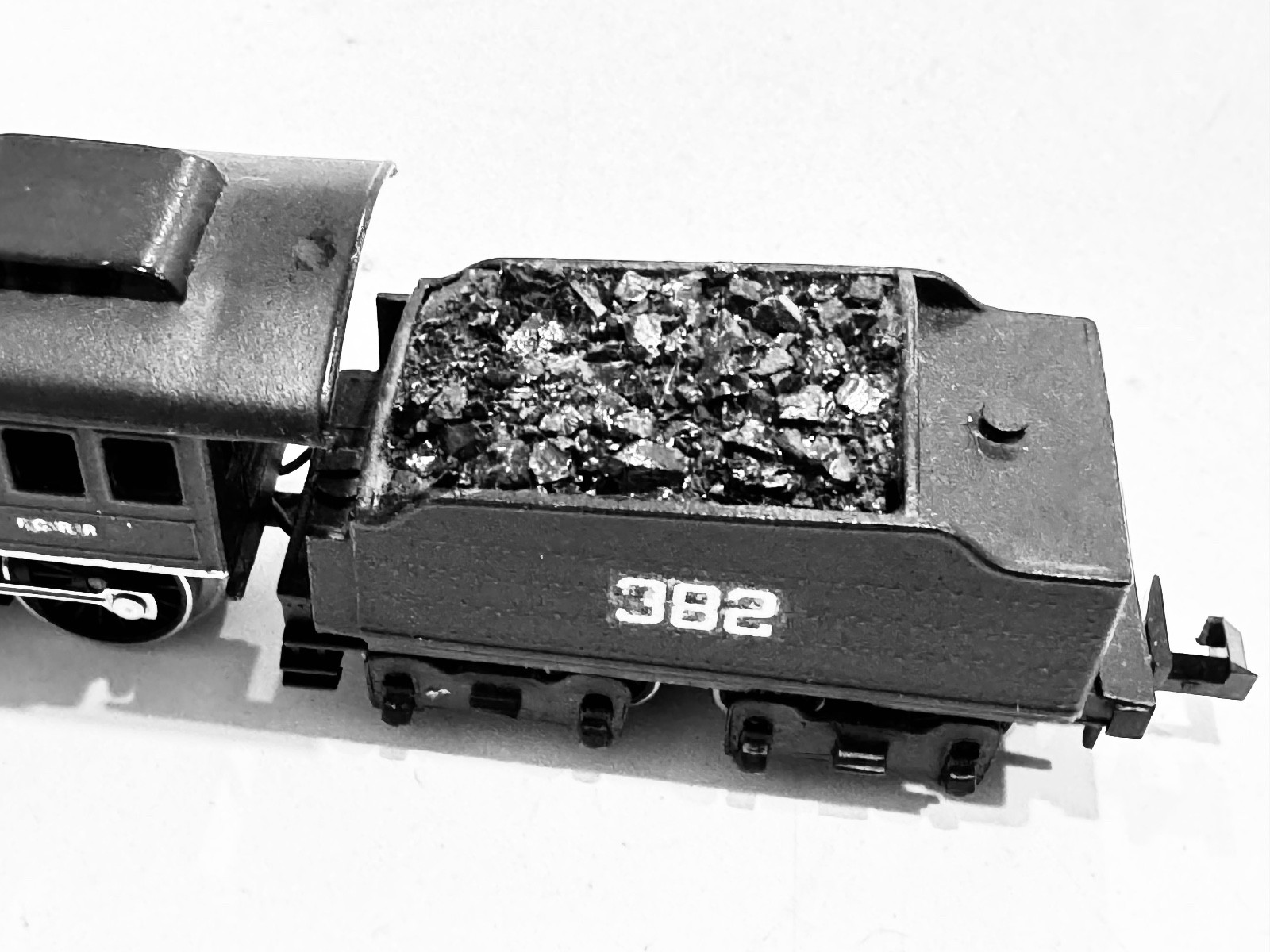 Brass N-scale 30048 Westmodel Illinois Central 4-6-0 Casey Jones Steam locomotiv