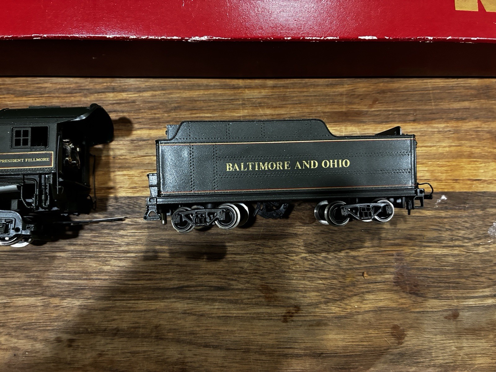 Rivarossi Baltimore & Ohio “President Fillmore” 4-6-2 Locomotive, B & O