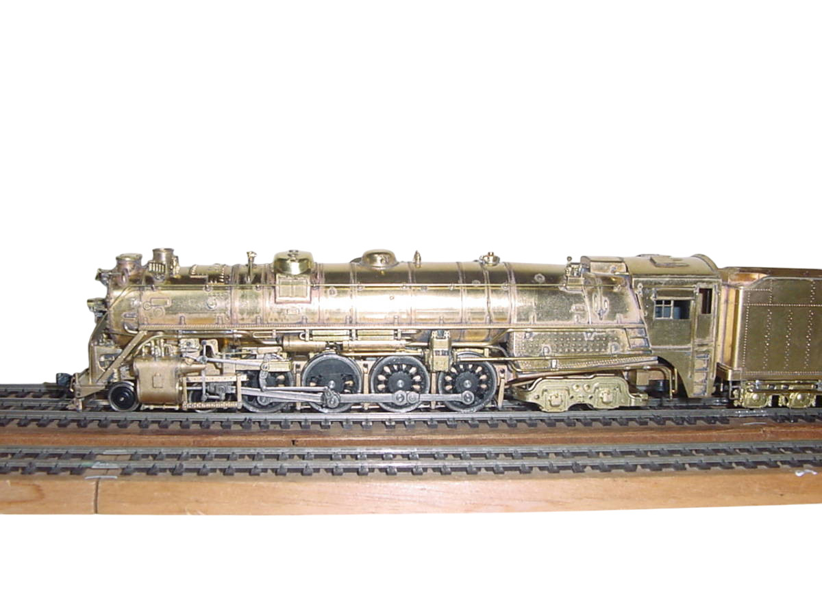 PFM Toby D&RGW M-68 4-8-4 Crown Brass Steam Locomotive HO Gauge #108
