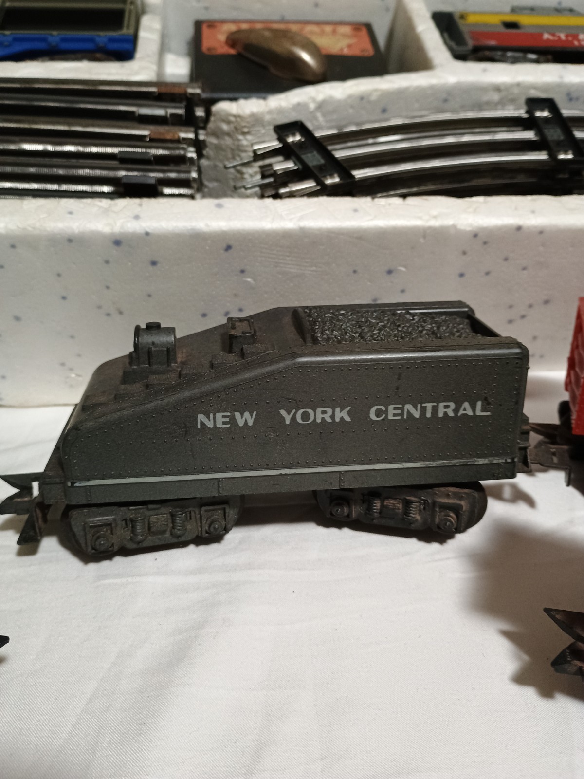 1959 Marx Diesel Electric Train Set Santa Fe🏵 41831 Remote Control 50w + Extras