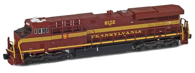 AZL 62411-6 GE ES44AC NS-HERITAGE PENNSYLVANIA RAILROAD 8102 LOC Z Scale Z Gauge