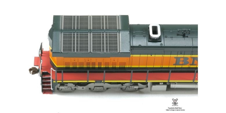 HO ScaleTrains Operator SXT10677 BNSF #974 GE C44-9W Diesel “H1” Scheme