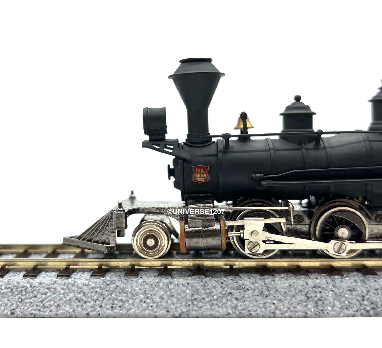 HO KTM H.K. Porter JGR 7100 2-6-0 Steam Locomotive RTR H0 Vintage Brass Model