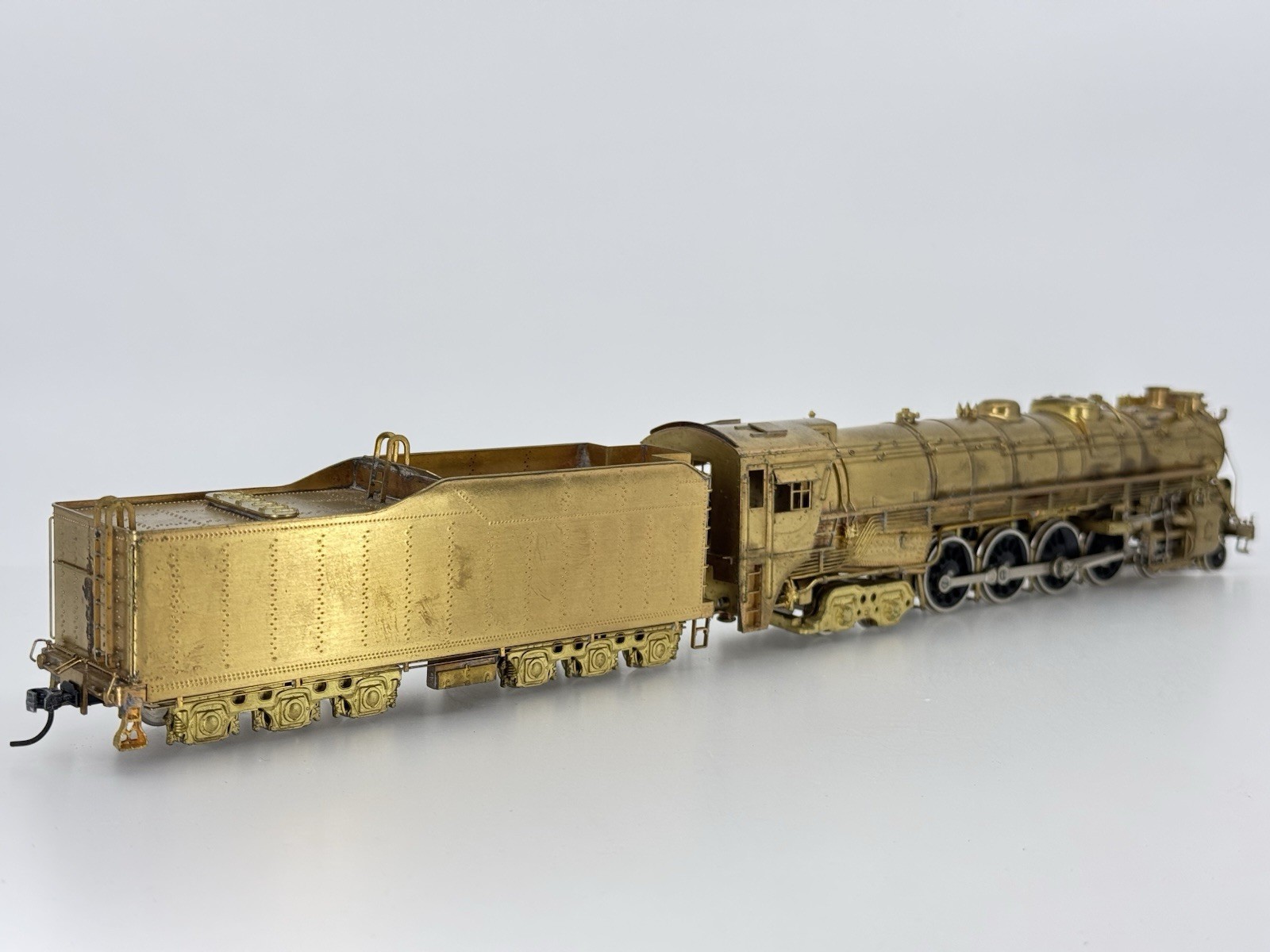 HO Toby Model Co. PFM Brass Rio Grande Class M-68 4-8-4 Steam Locomotive D&RGW