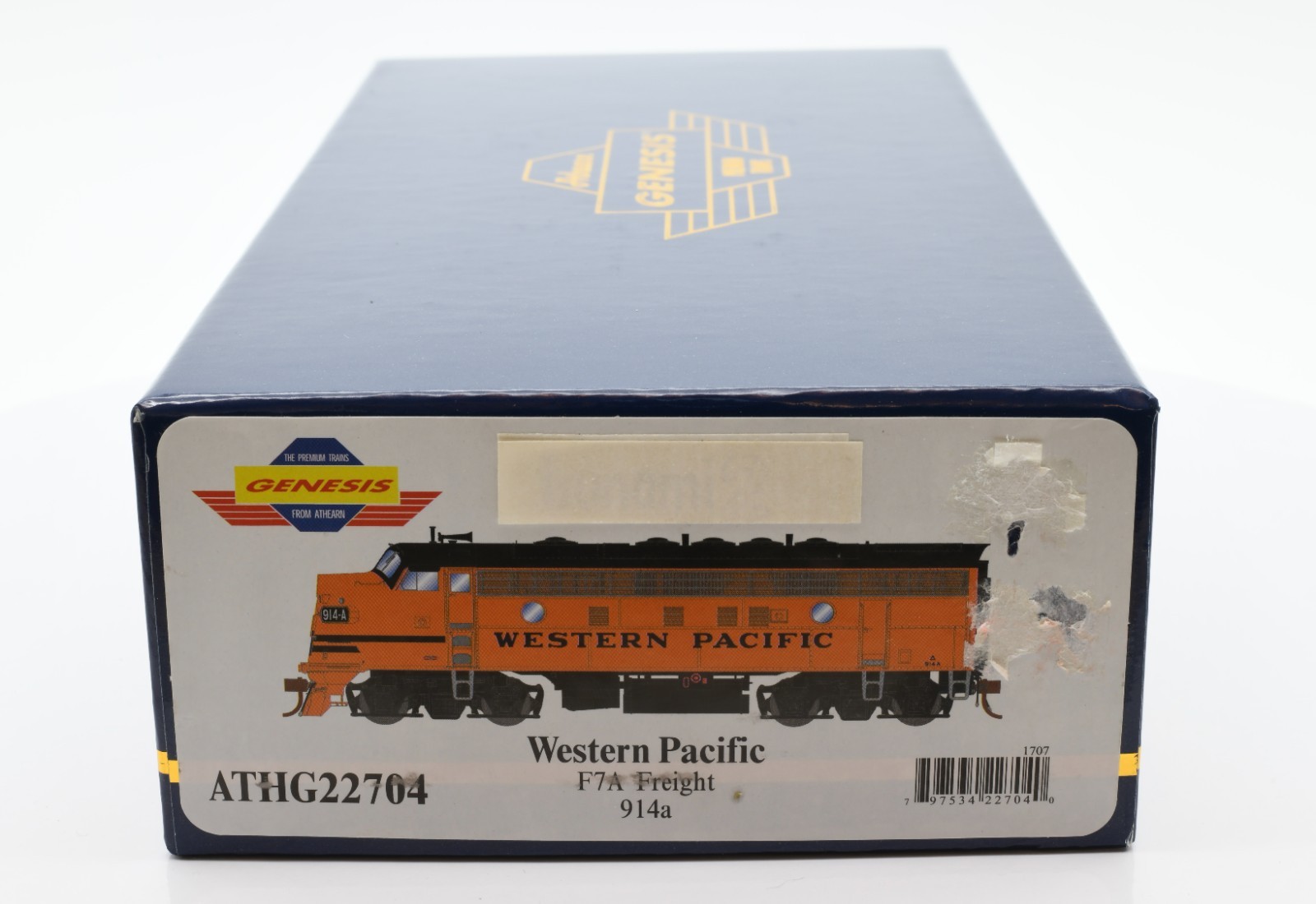 Athearn Genesis F7A | Western Pacific WP 914A | DC/DCC Ready | ATHG22704