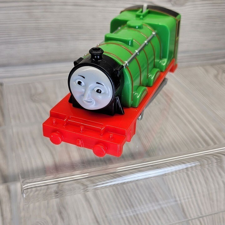 Mattel Thomas Friends TrackMaster Henry Engine Green Motorized Toy Train 2013