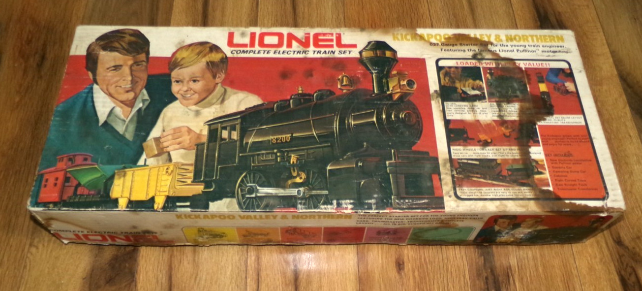 ***PARTS*** Vintage 1970s #6-1280 Lionel Kickapoo Valley and Northern Train Set