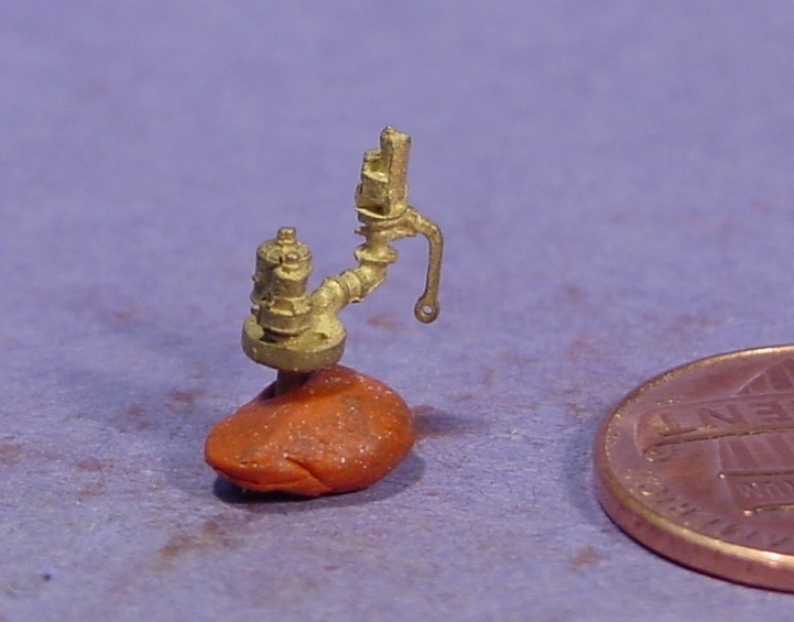 HO/HOn3 BRASS SHAY LOCOMOTIVE WHISTLE POP VALVE DETAIL WISEMAN BACK SHOP HBS177