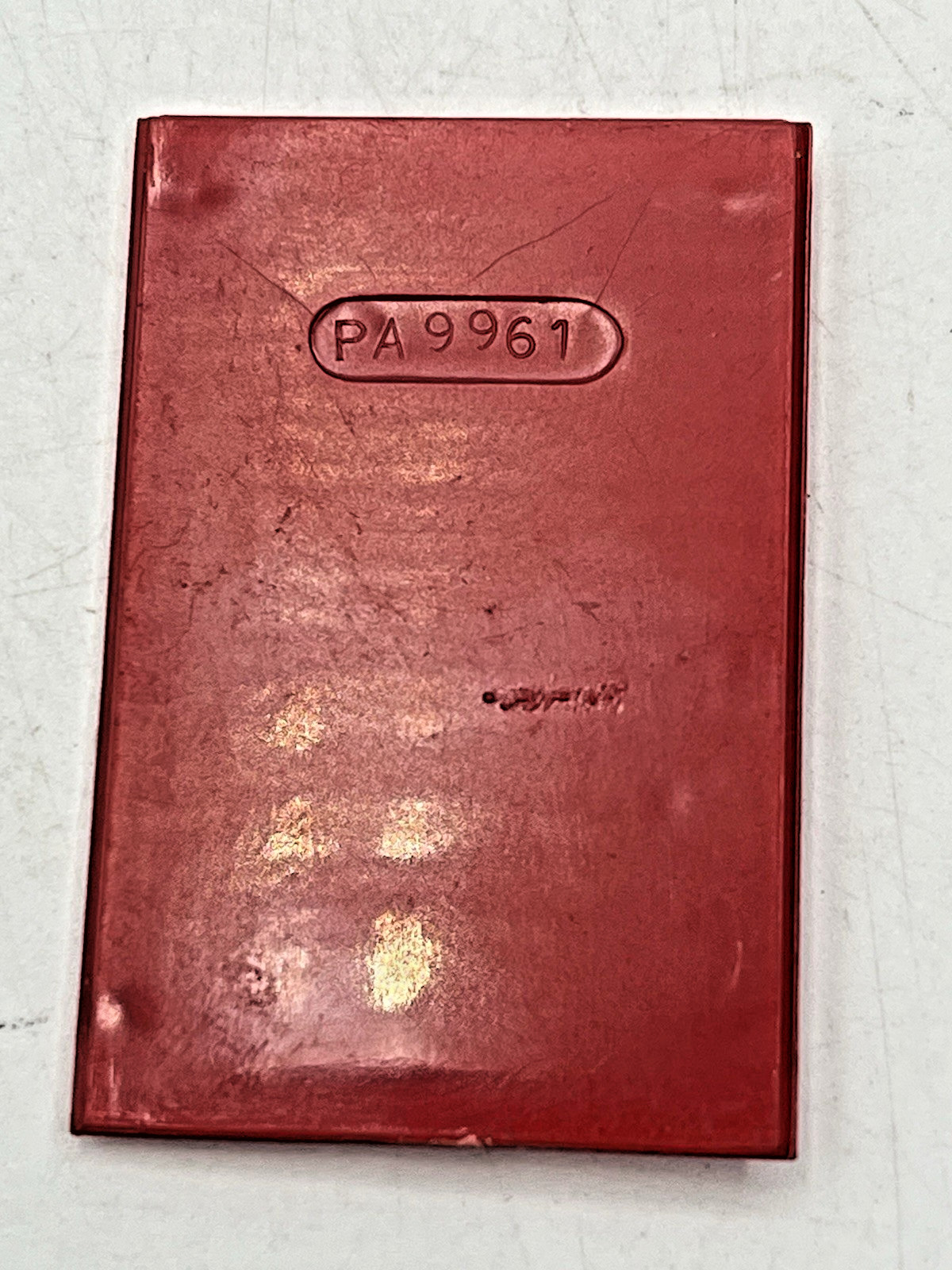 Gilbert American Flyer S Gauge PA-9961 Red Plastic Boxcar Doors (50) – NOS