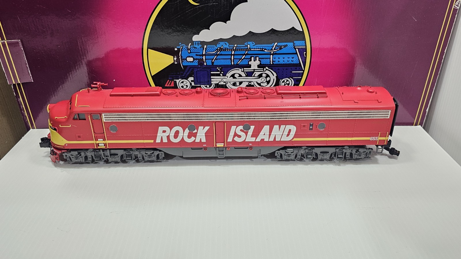 MTH 20-20187-1 Rock Island Premier E-8 ABA Diesel Set Protosound 3.0 PS 3