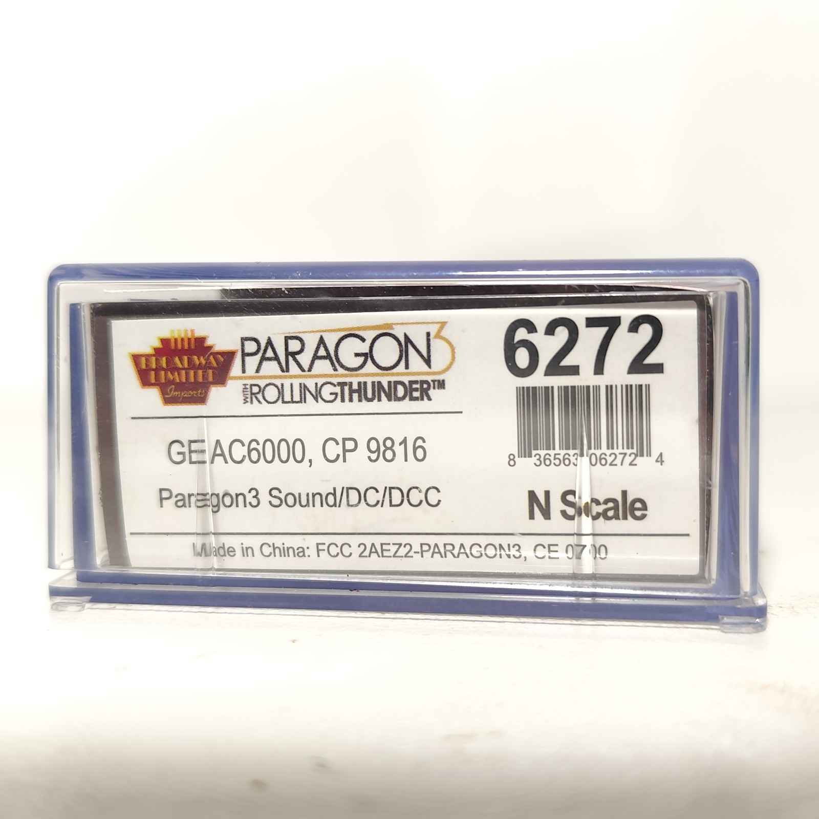 N Broadway Limited CP GE AC6000 Locomotive 9816 Paragon3 Sound DC/DCC
