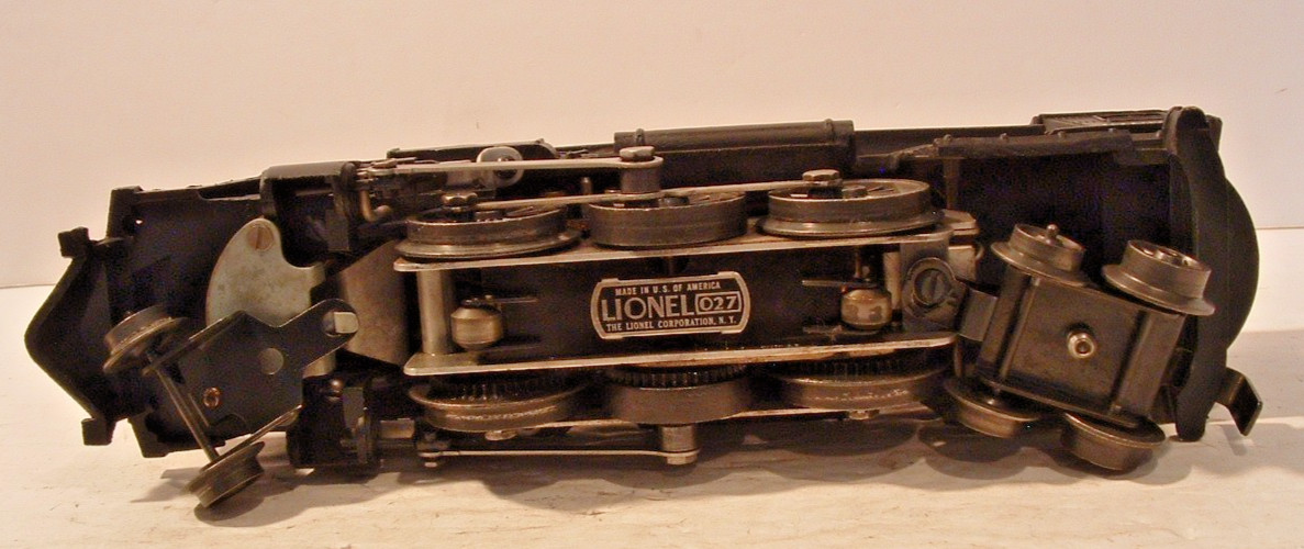 ORIGINAL LIONEL POSTWAR #2037 STEAM LOCOMOTIVE W/6026W TENDER – OBXS & INST -EXC