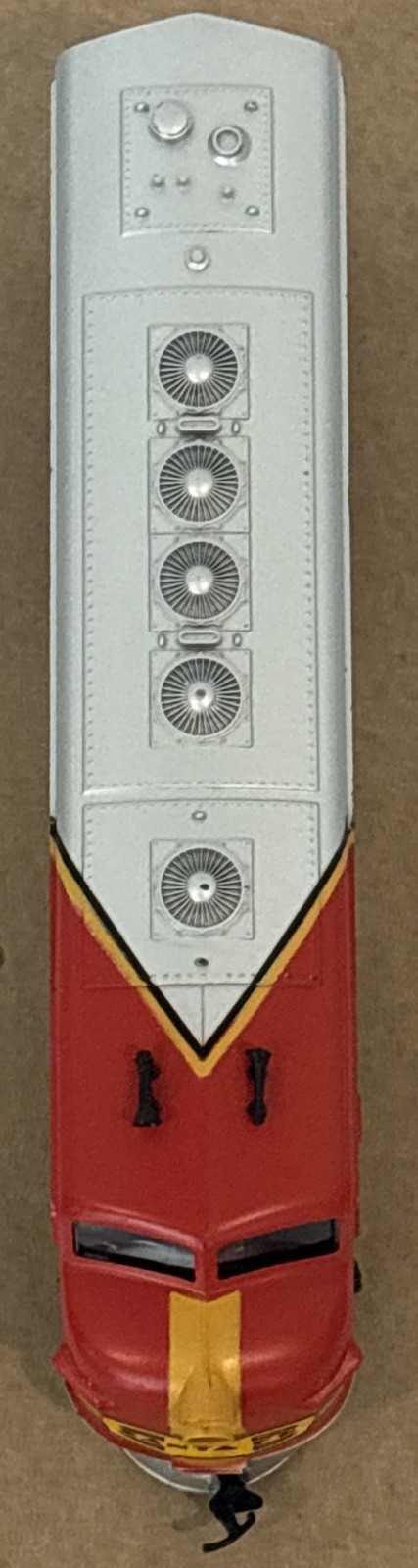 Athearn Santa Fe F7A HO Scale Diesel Locomotive Model 3001. Made In USA!
