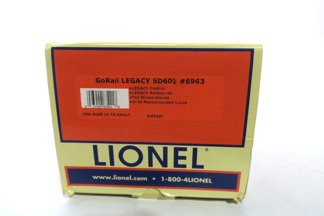 Lionel Trains 6-83421 Norfolk Southern SD60E #6963 “Go Rail”