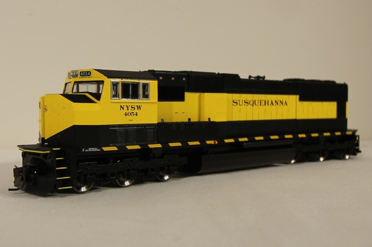 Athearn Genesis HO SD70M NYS&W Susquehanna #4054 0G6130 DC NIB NOS