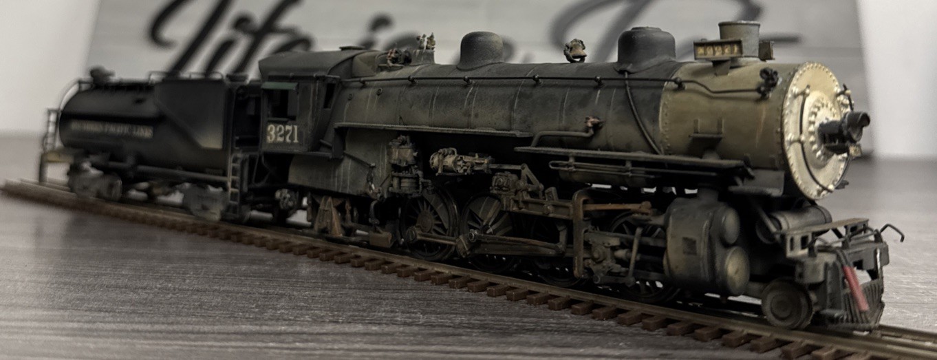 Balboa Scale Models HO Brass Mikado Southern Pacific 2-8-2 MK-5 #3271 – DNR/TLC!