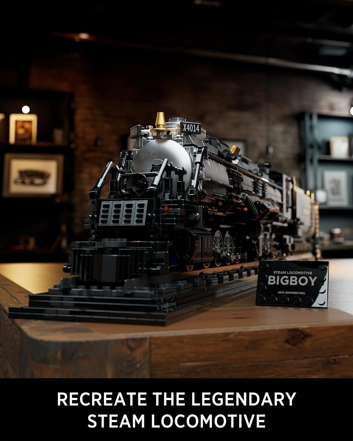 Big Boy Locomotive, Articulated Steam Locomotive Building Upgraded Version
