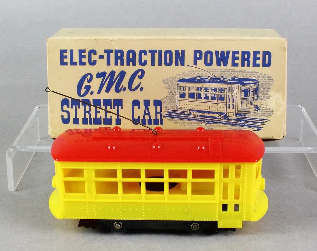 GMC Elec-Traction Powered Street Car Trolley MIB General Models Vintage