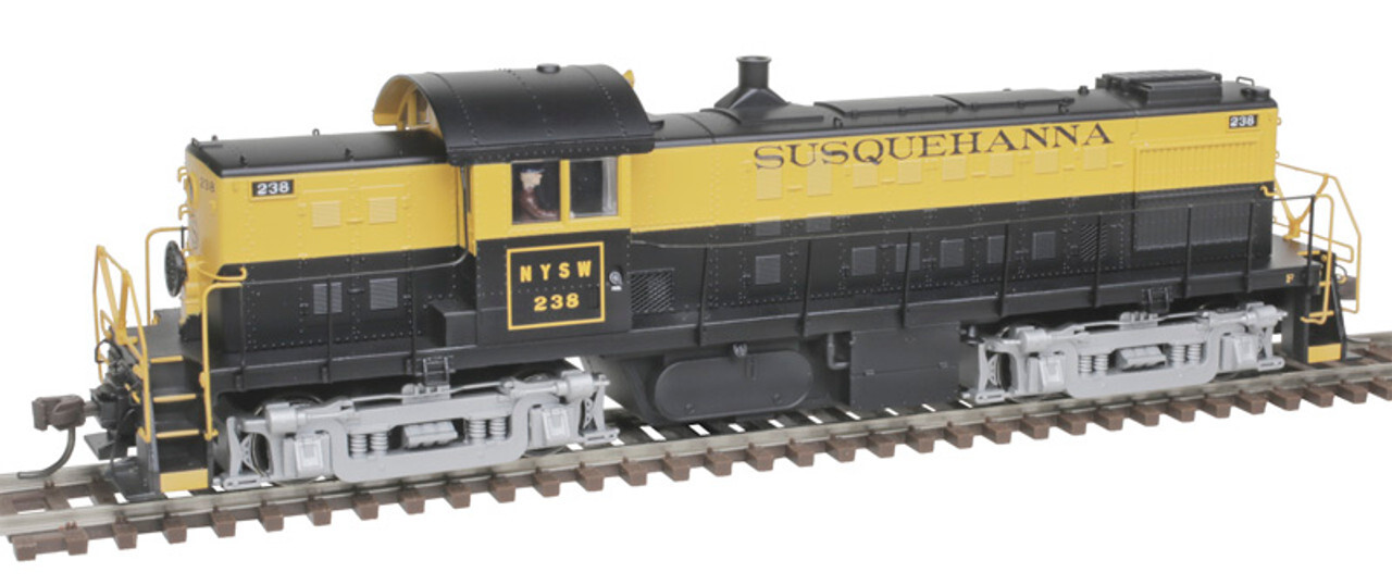Atlas Classic Silver 10 002 999 HO Alco RS-1 Susquehanna Diesel Locomotive #238