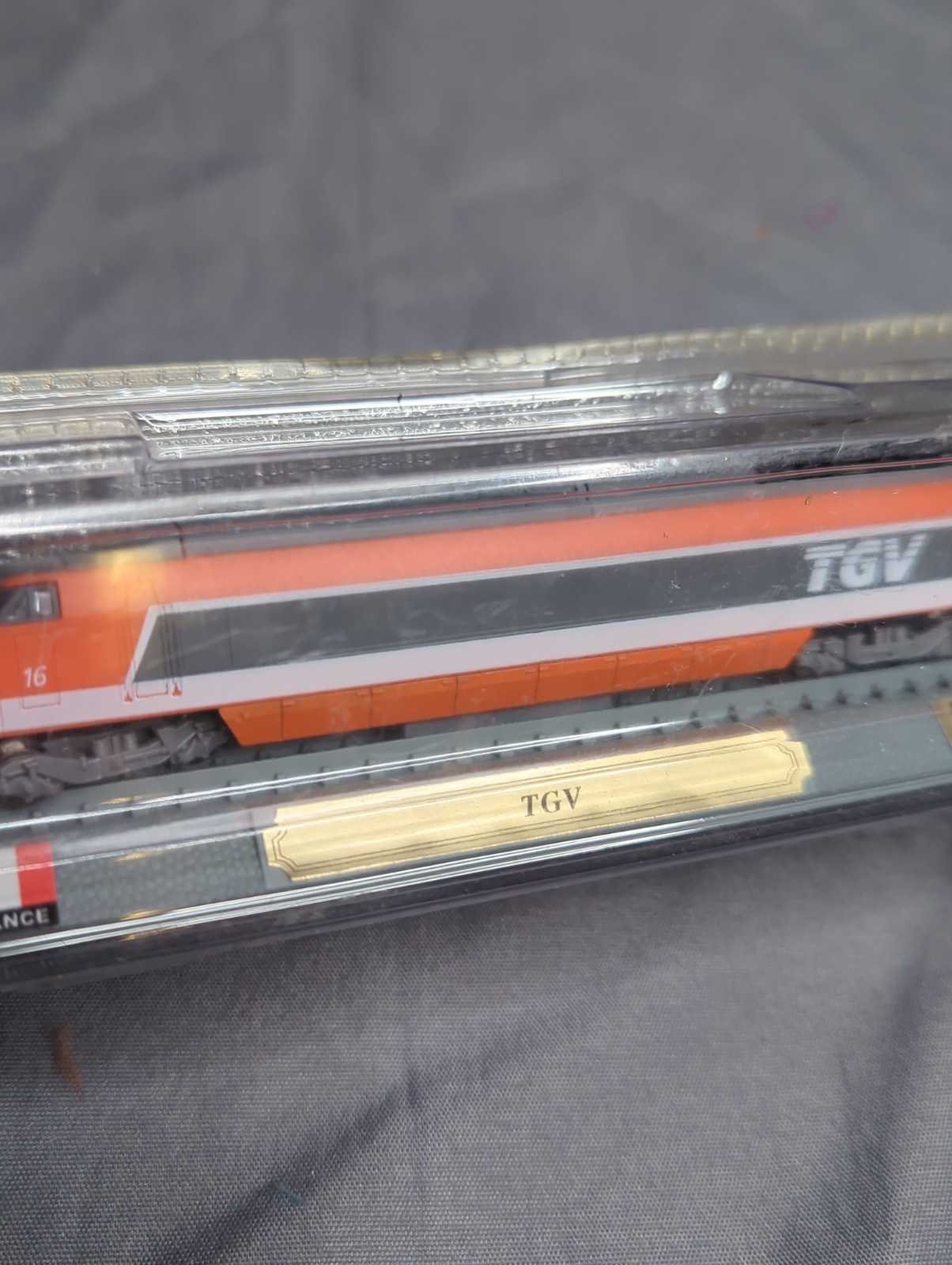 DEL PRADO N GUAGE 1/160 SNCF TGV FRANCE LOCO LOCOMOTIVE TRAIN MODEL New NOS