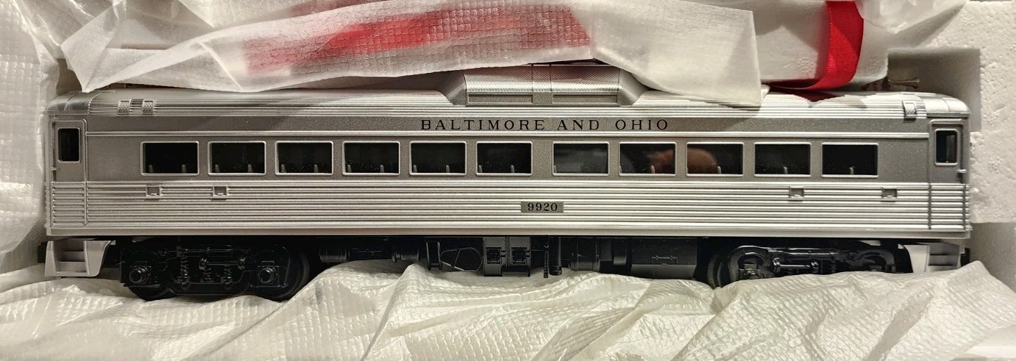 Railking By MTH O Scale RDC BUDD Car Set Baltimore & Ohio 30-2144-0