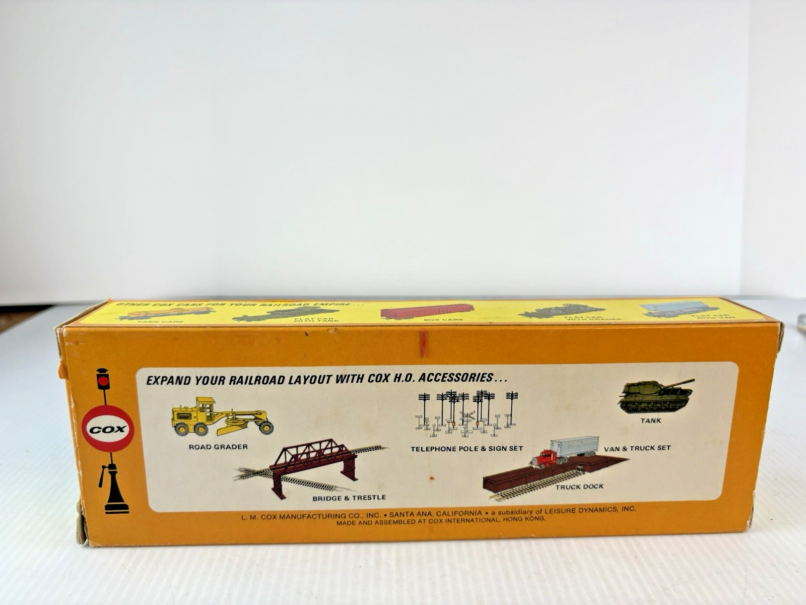 Cox HO Scale U.S. Army F3 Locomotive No.6111-6, Powered, Not Running, IOB