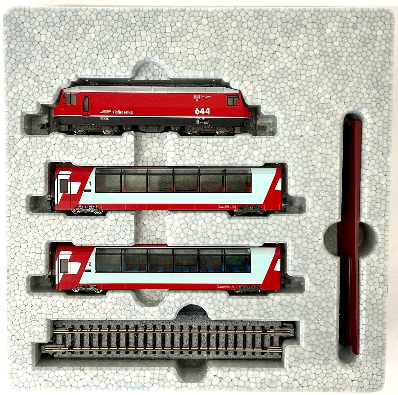 USA Seller – New! KATO 10-1816 N gauge RhB Ge 4/4-III + 2 car set