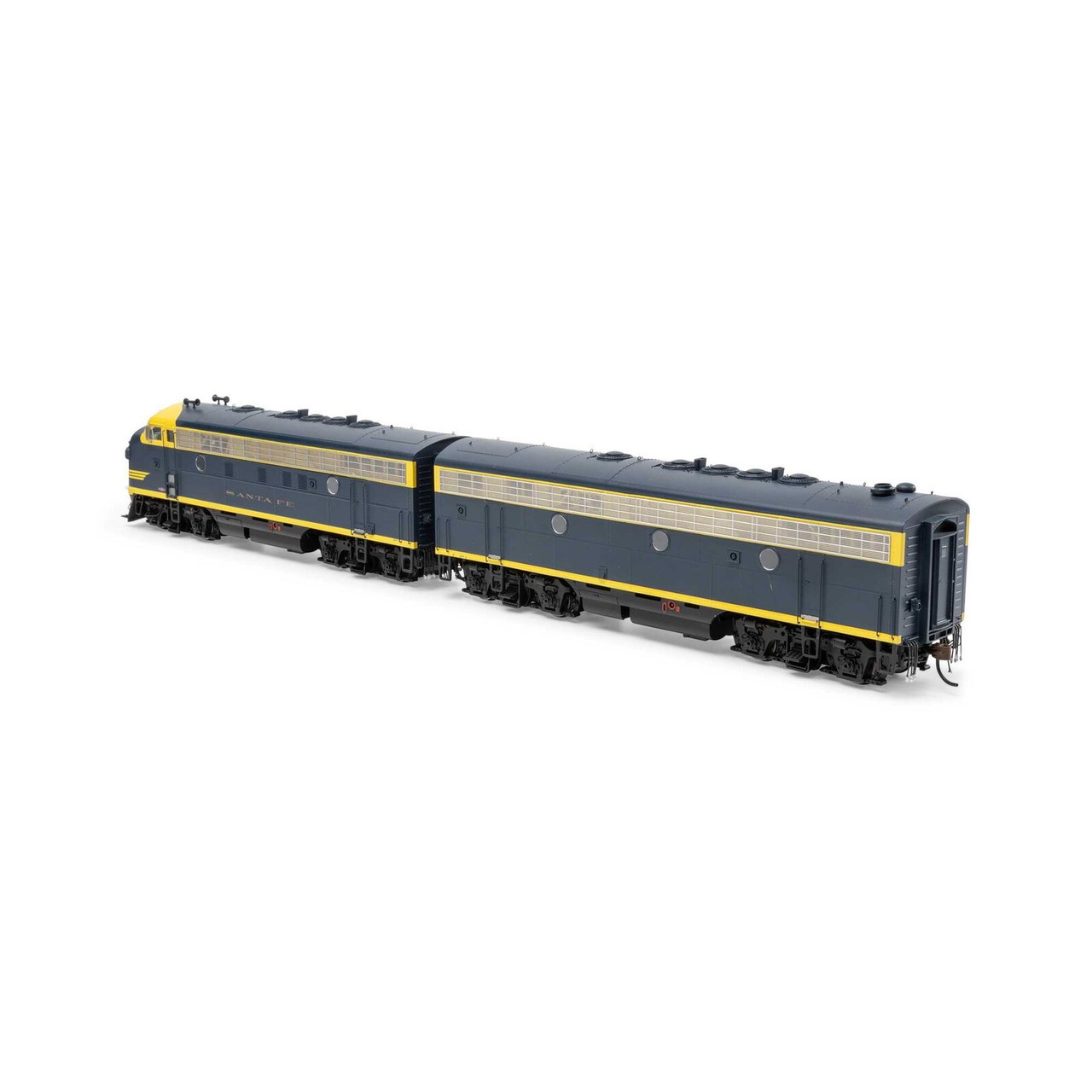Athearn Genesis ~ HO Scale ~ F7A / F7B Set ~ Santa Fe #257L, #257A ~ DC ~ 19574