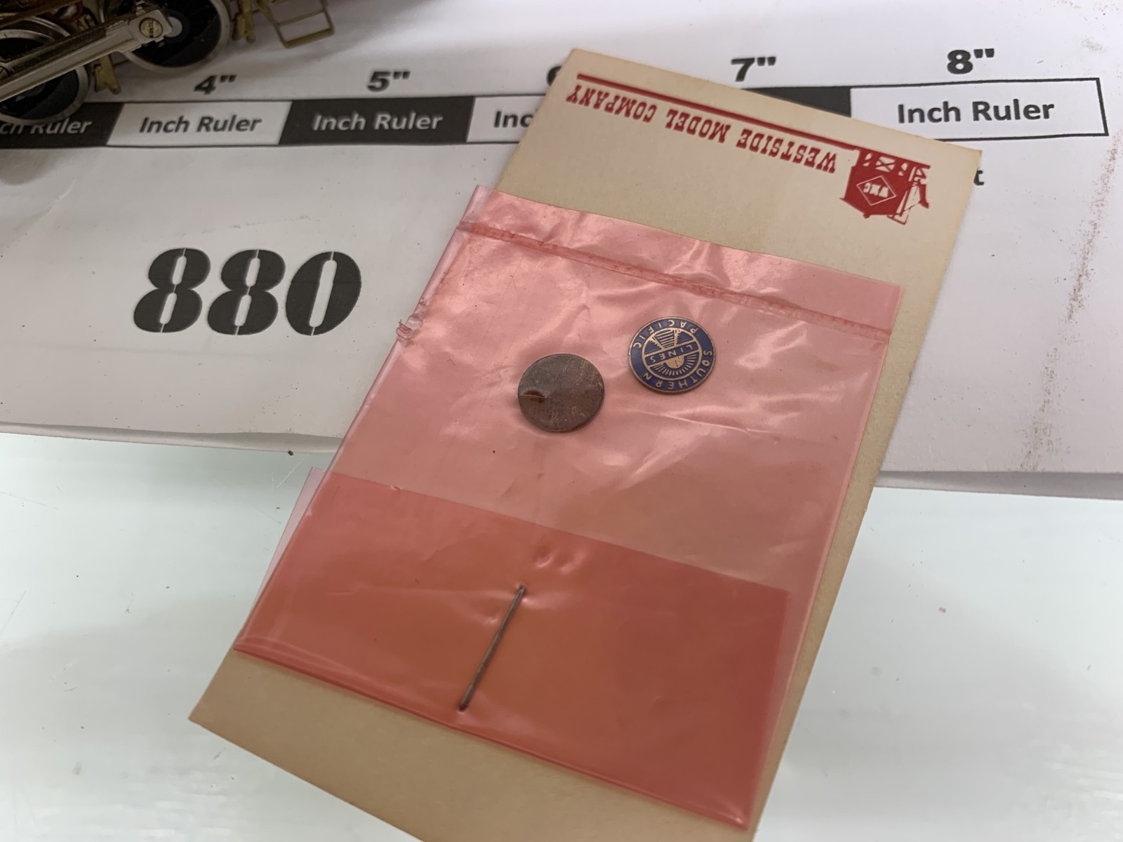880 Westside Models Co. SP S-2 #217T Switcher Brass HO Scale 1:87 Nice Detail