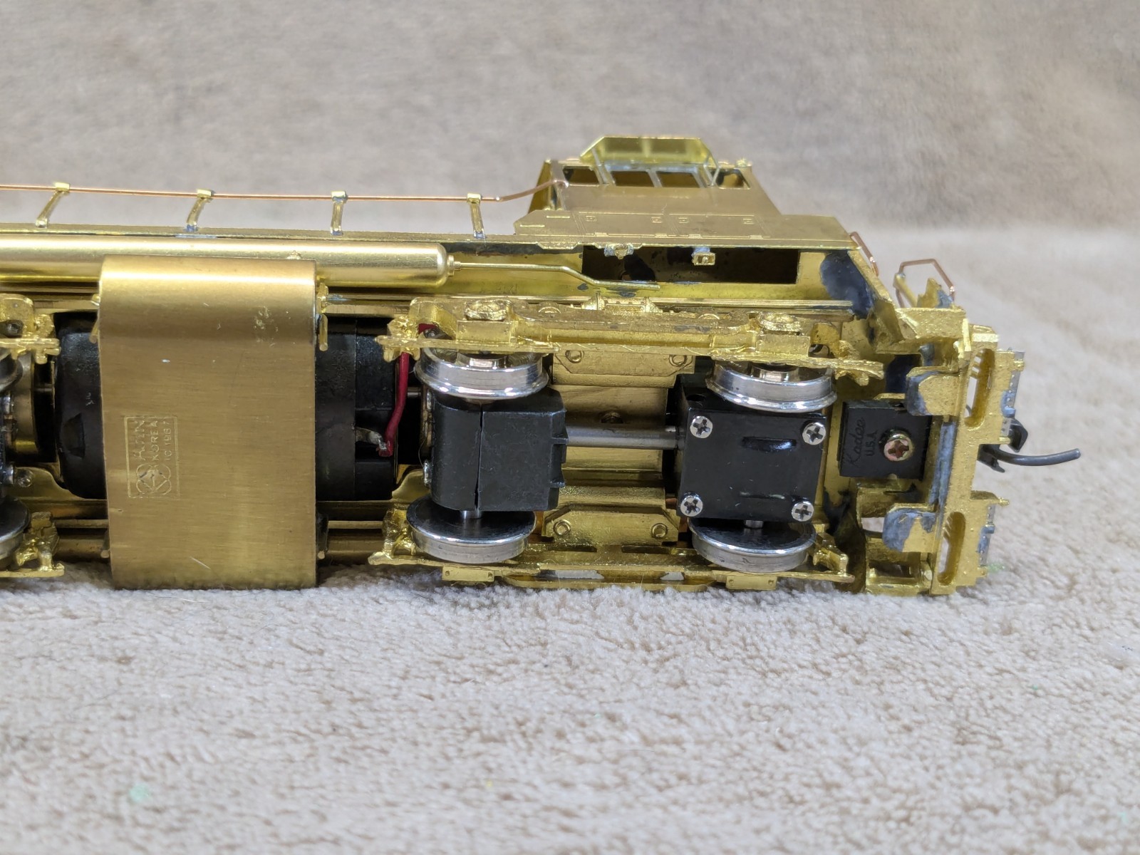 Overland Brass Models OMI-5070 EMD SW-1500 w/ AAR Trucks Full Railing HO Scale