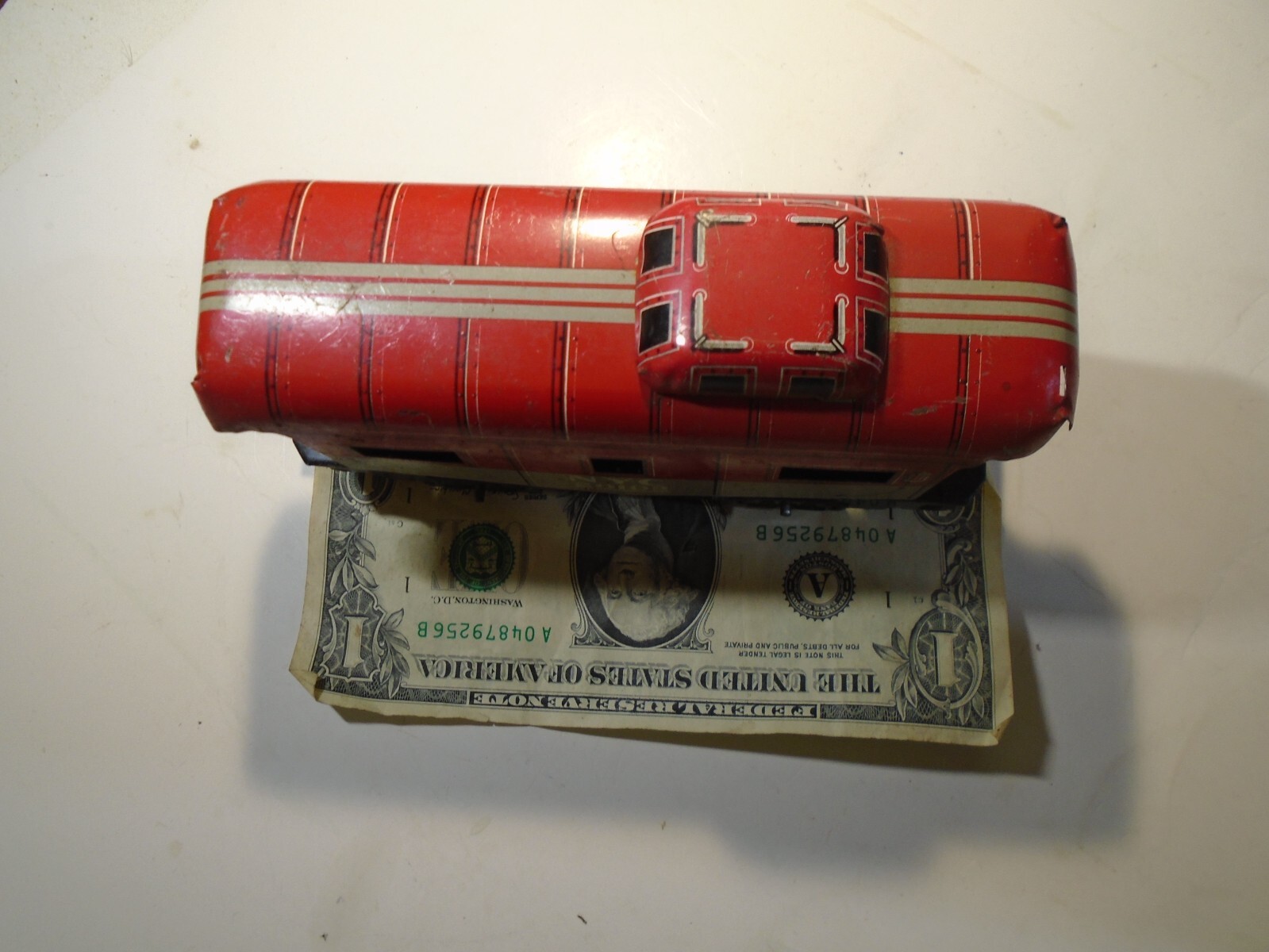 MARX VINTAGE TINPLATE LITOGRAPH CABOOSE NYC 20120, GOOD CONDITION 5-193-5