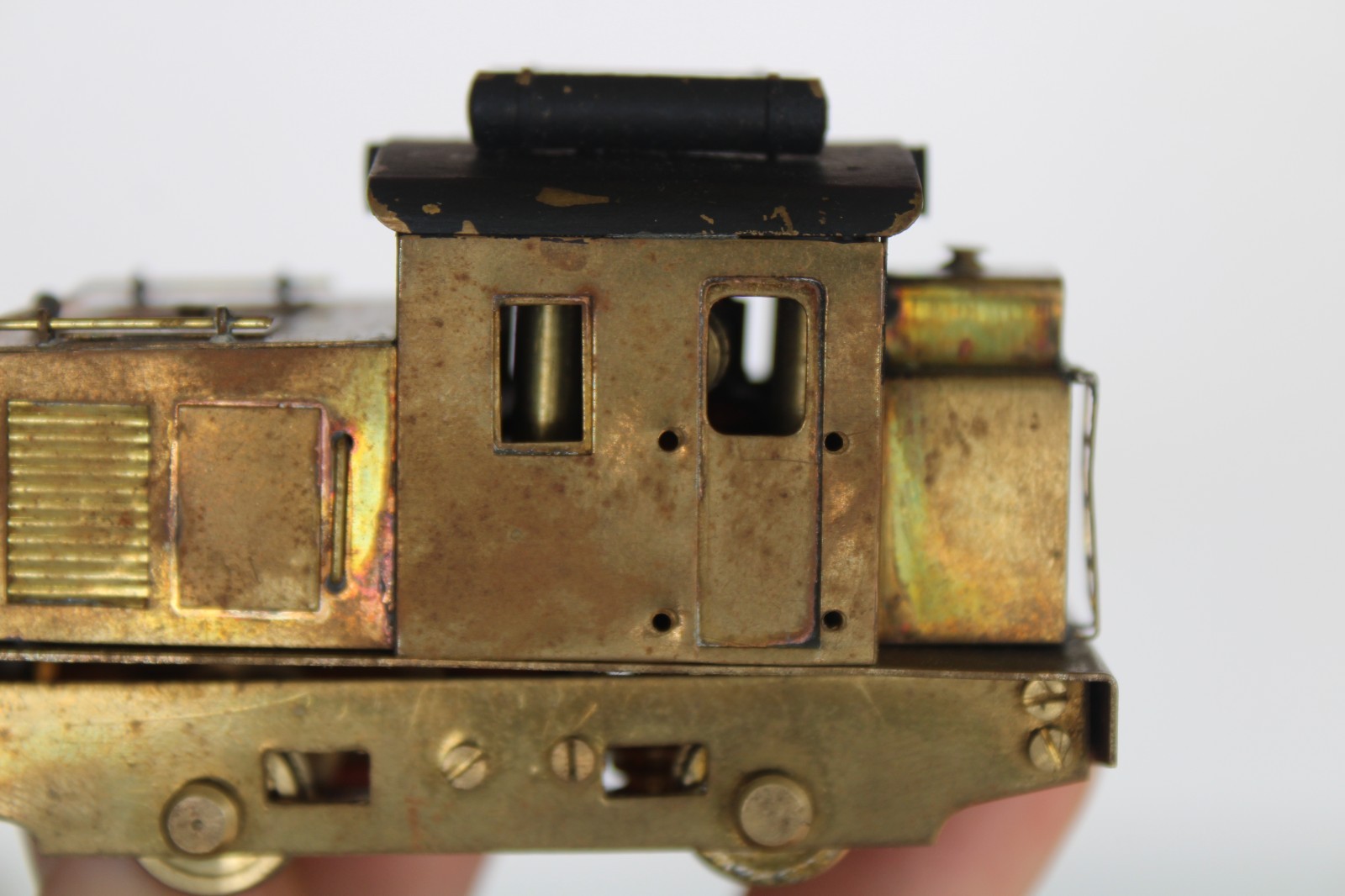 Vintage HO Brass Tetsudo Mokeisha Diesel Critter Industrial Switcher w/ Box