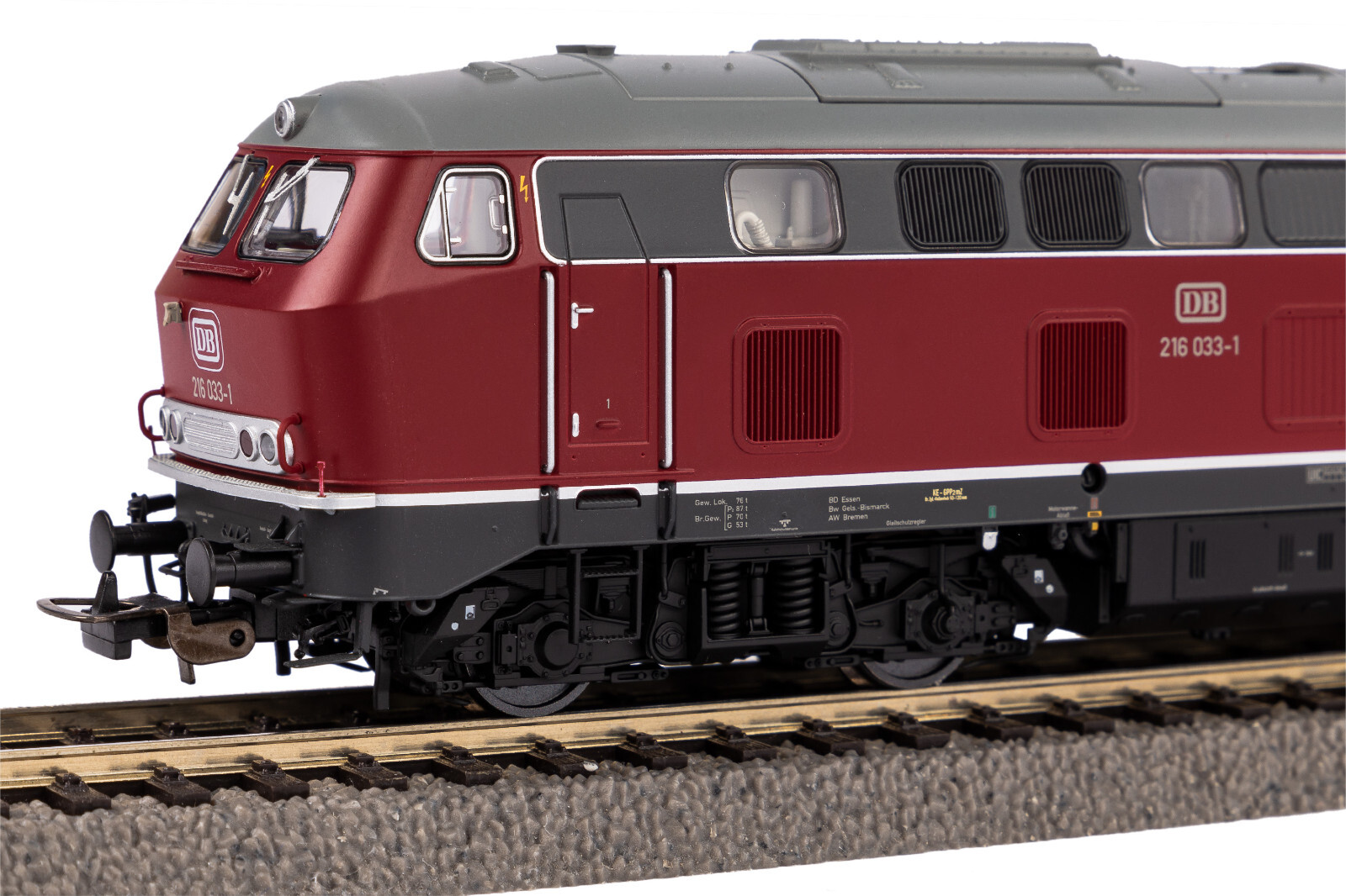 PIKO 52416 Electric Locomotive BR 215 033-1 DB Ep IV SOUND NEW OVP 1:87