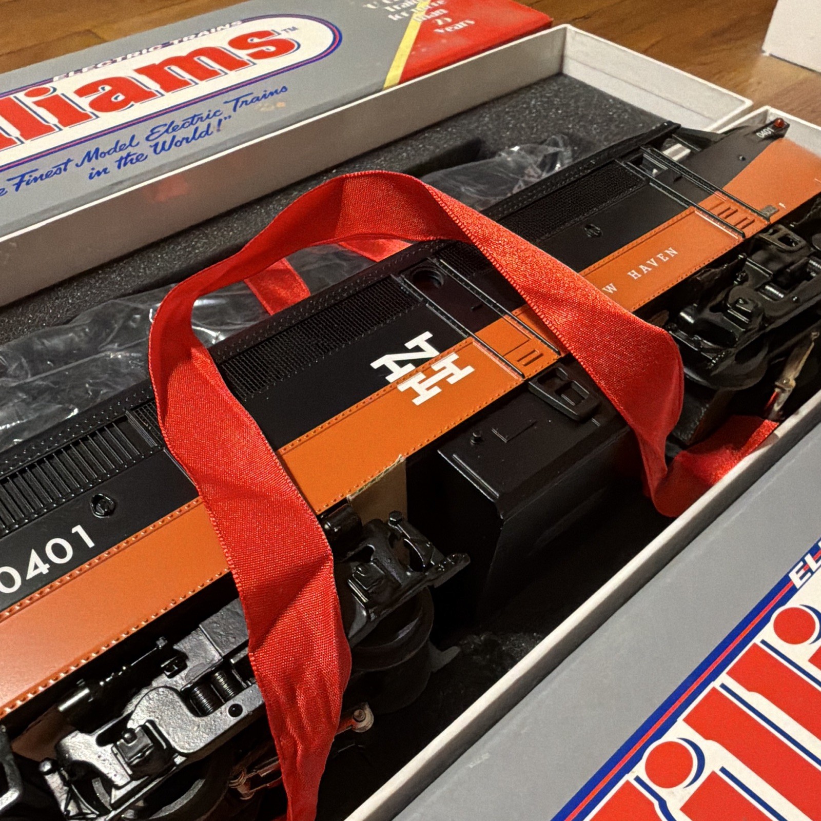 2 Williams New Haven O Gauge ALCO FA-1 Dummy Diesel Locomotive Light FA-3004 NEW