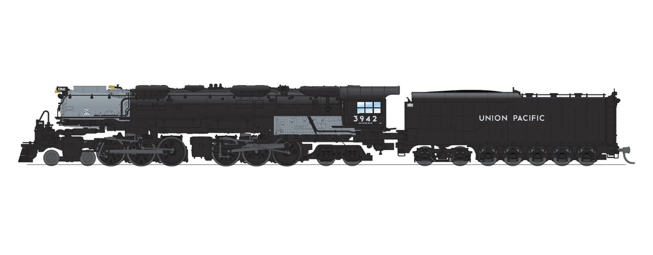 Broadway ~ N Scale ~ Challenger 4-6-6-4 ~ DCC Sound ~ Union Pacific #3942 ~ 6980
