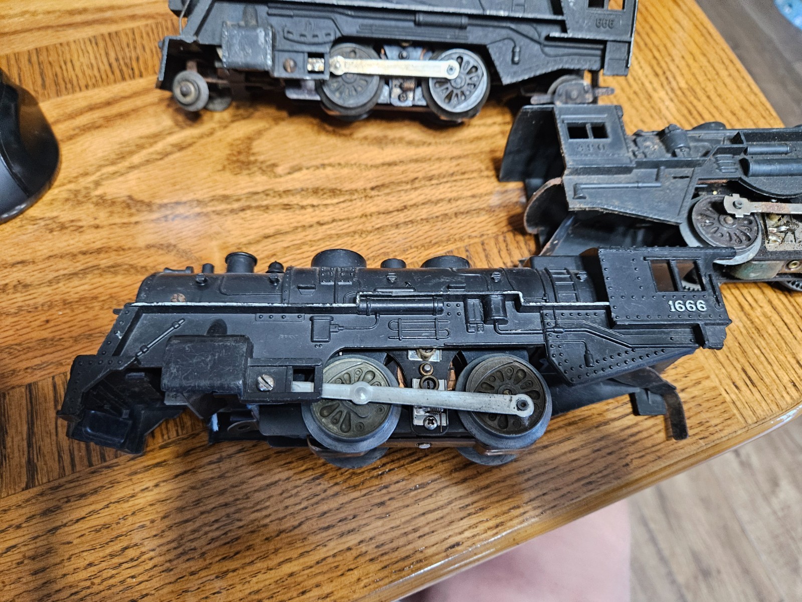 Marx O Gauge 666 & 2 other Locomotives For Parts/ Repair