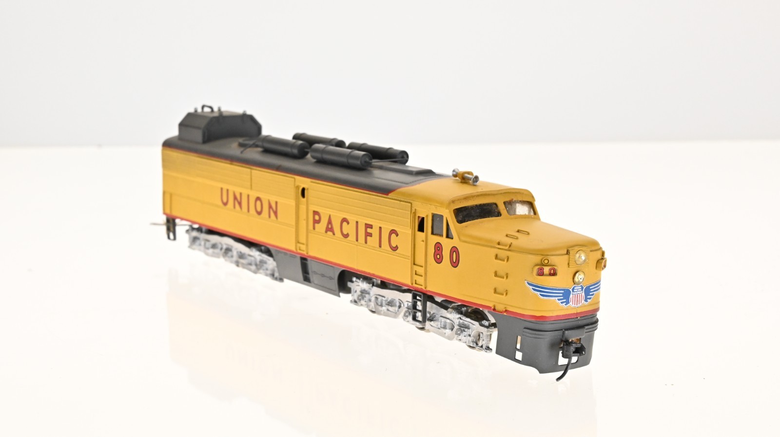 NJ Custom Brass Coal Turbine Union Pacific 80 HO scale